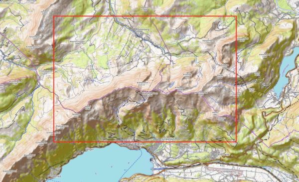 Dieses Bild zeigt eine Karte eines 3D Bergmodell oder Gebirgsmodell bzw. Landschaftsmodell vom Alpen-Skigebiet Brienzer Rothorn. Inhaber: Bergreliefs.de-Shop. Bergreliefs fertigt Modell von Alpen, Berg und Gebirge sowie Gebirgsmodell, 3D Modell, Bergrelief und Bergmodell.